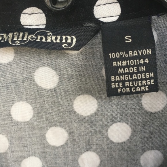 MILLENNIUM POLKA DOTS LBD DRESS - Picture 3 of 8